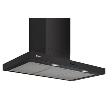 Campanas extractoras - BALAY Campana Decorativa 3BC895MM 90 cm Negro