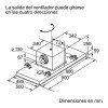 Campanas extractoras - BALAY Campana Techo 3BE297RW 90CM Blanco
