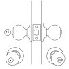 Pomos giratorios - Pomo Coma Condena Latón Pulido