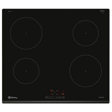 Placas de inducción - BALAY Encimera Inducción 3EB861FR 4 Zonas Cristal Negro