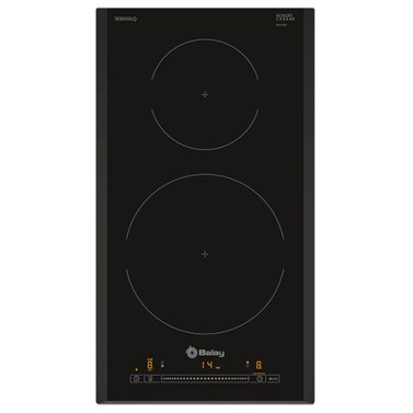 Placas de inducción - BALAY Encimera Inducción 3EB930LQ Domino 2 Zonas Cristal Negro