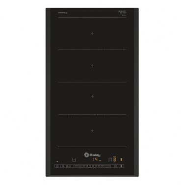 Placas de inducción - BALAY Encimera Flex Inducción 3EB939LQ 2 Zonas Cristal Negro