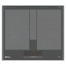 Placas de inducción - BALAY Encimera Flex Inducción 3EB960AH 4 Zonas Cristal Antracita