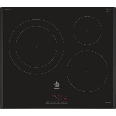 Placas de inducción - BALAY Encimera Inducción 3EB965LR 3 Zonas Negro
