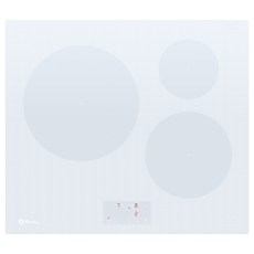 Placas de inducción - BALAY Encimera Inducción 3EB965WR 3 Zonas Cristal Blanco