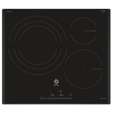 Placas de inducción - BALAY Encimera Inducción 3EB967LU 3 Zonas Negro
