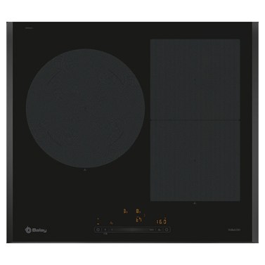 Placas de inducción - BALAY Encimera Flex Inducción 3EB968LH 3 Zonas Negro