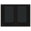 Placas de inducción - BALAY Encimera Flex Inducción con Extractor 3EBC976LH 4 Zonas Cristal Negro