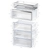 Frigoríficos - BALAY Frigorífico 3KFC879BI 2 Puertas Cristal Blanco
