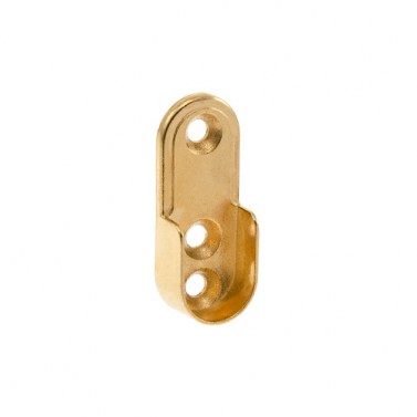 Interior armario - Soporte Lateral Oval Dorado