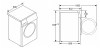 Lavadoras - BALAY Lavadora 3TS273BA Carga Frontal 7 Kg Blanco
