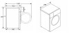 Lavadoras - BALAY Lavadora 3TS284X Carga Frontal 8 Kg Inox
