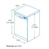 Lavavajillas - BALAY Lavavajillas 3VS572IP 60cm Inox