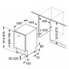 Lavavajillas - BALAY Lavavajillas 3VT5332DA 45 cm Integrable Panel Mandos Inox