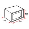 Microondas - BALAY Microondas Grill 3WG3112X2 Negro