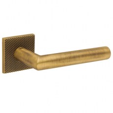 Juego Manivelas con Roseta Cuadrada 4002 5SQ T2 Bronce Mate