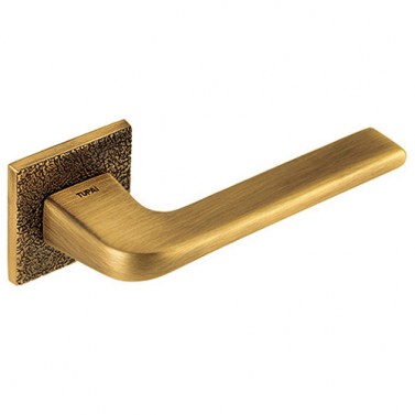 Manivelas con roseta - Juego Manivelas con Roseta Cuadrada 4007 5SQ T3 Bronce Mate
