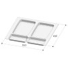 Cubos de basura - TEKA Sistema de Reciclaje ECO EASY 60