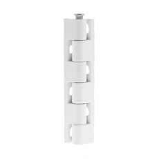 Bisagra 401 Zamak 55x9 mm Blanco