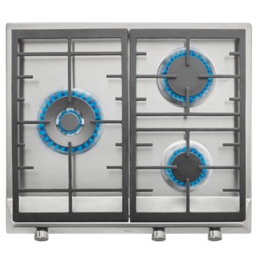 TEKA Encimera Gas Butano EX 60.1 3G AI AL DR CI 3 Fuegos Inox