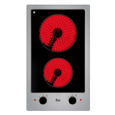 Vitrocerámicas - TEKA Encimera Vitrocerámica EFX 30.1 2H 2 Zonas Inox