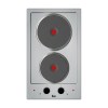 Placas de gas - TEKA Encimera Eléctrica EFX 30.1 2P 2 Fuegos Inox
