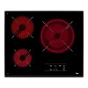 TEKA Encimera Vitrocerámica TZ 6315 3 Zonas Cristal Negro