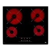 TEKA Encimera Vitrocerámica TZ 6415 4 Zonas Negro