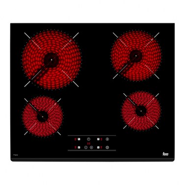 TEKA Encimera Vitrocerámica TZ 6415 4 Zonas Negro