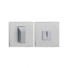 Condenas - Descondenas - Condena Descondena con Roseta Cuadrada 4040 5SQ Cromo Satinado