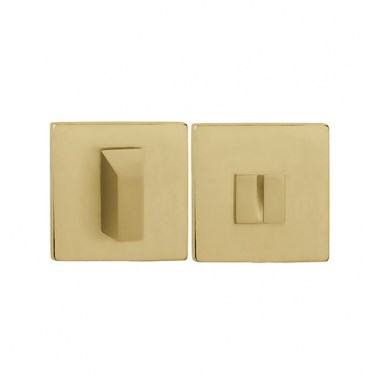 Condena Descondena con Roseta Cuadrada 4040 5SQ Dorado Satinado