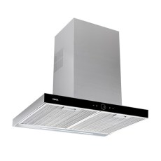 Campanas extractoras - TEKA Campana DLH 686 T Inox y Negro