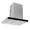 Campanas extractoras - TEKA Campana DLH 786 T Inox y Negro