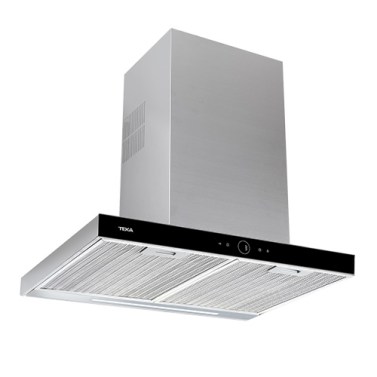 Campanas extractoras - TEKA Campana DLH 786 T Inox y Negro