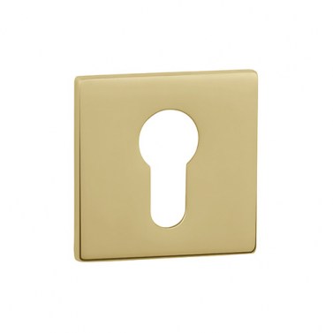 Juego Bocallaves Cuadrados 4049 5SQ Dorado Satinado