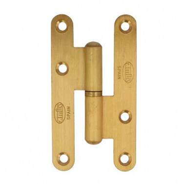 Pernios de H - Pernio 405 Latón 100x58 mm Dorado Mate Derecha