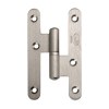 Pernios de H - Pernio 405 Latón 100x58 mm Cromo Mate Izquierda