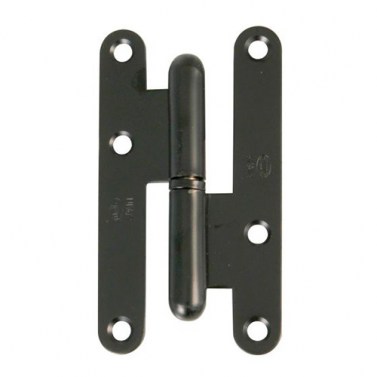Bisagras y pernios de forja - Pernio 405 95x52 mm Negro Derecha