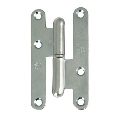 Pernios de H - Pernio Hierro 405 95x52 mm Zincado Izquierda
