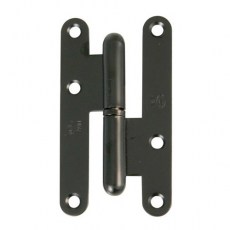 Bisagras y pernios de forja - Pernio 405 95x52 mm Negro Izquierda