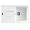 Fregaderos - NODOR Fregadero NorGranite 78.50 1B 1D WH Blanco