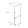 Frigoríficos - TEKA Frigorífico NFL 345 C 2 Puertas Blanco