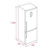 Frigoríficos - TEKA Frigorífico NFL 345 C 2 Puertas Inox