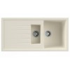 Fregaderos - NODOR Fregadero NorGranite 100.50 1B 1/2B 1D BG Beige