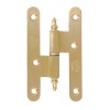 Pernios de H - Pernio 407 Latón con Remate 100x58 mm Dorado Mate Derecha