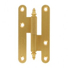 Pernios de H - Pernio 407 Latón con Remate 80x41 mm Dorado Mate Derecha