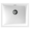 Fregaderos - NODOR Fregadero NorGranite 45.40 1B WH Blanco