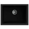 Fregaderos - NODOR Fregadero NorGranite 55.40 1B BK Negro