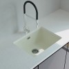 Fregaderos - NODOR Fregadero NorGranite 55.40 1B BG Beige