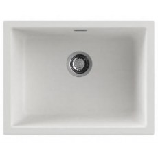 Fregaderos - NODOR Fregadero NorGranite 55.40 1B WH Blanco